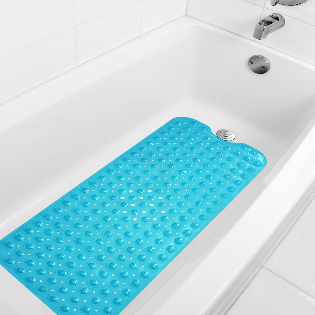 Bath/Tub/Shower Extra Long Mat 39X16 Anti Slip Antibacterial Machine  Washable